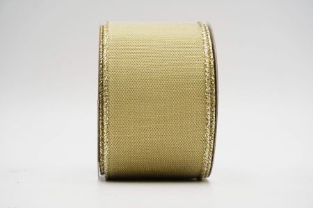 Metallic Shimmer Wired Ribbon_KF6956_gold